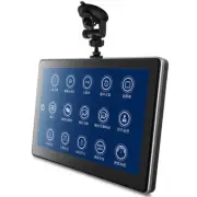 4K Car DVR Video 7in Dash Camera Carplay Android Auto GPS Navigation Dual Lens