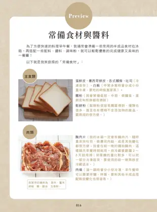 快速簡單.健康美味.好好吃早午餐元氣料理：香蕉法式可麗餅、和風燒肉口袋吐司、韓式海苔鮮香飯捲，88道以愛和營養調味的幸福早午餐人氣提案