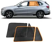 X-CAR Rear Window Sun Shade for BMW X5 F15 2013-2018 Magnetic Car Sun Blind Mesh