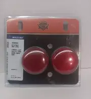 Turn Signal Lens Cover Top Clear Red For Harley-davidson 2016 Models