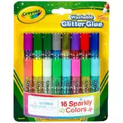 Crayola Pip Squeaks Washable Glitter Glue 16 Pack