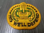 US ARMY DRILL SERGEANT PATCH THIS WE WILL DEFEND TRAIL HAT BASIC TRAINING BOOT