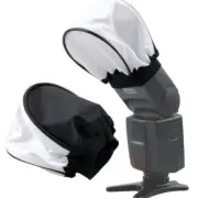 Camera Flash Lamp Light Soft Box Diffuser Cloth for SLR Cameras Mini B-DD