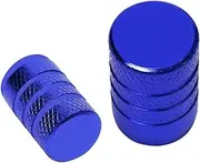 xinjiedianzi Motorcycle CNC Aluminum Wheel Tire Valve Caps Airtight Cover Compatible With GSXR 600 750 1000 GSX-R 600 750 1000 125 150 1998-2023(SKY BLUE)