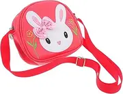[Ipetboom] Adorable Girls Handbag Set Rabbit Print Mini Purse Change Bag for Toddlers