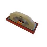 9" x 3-1/2" RUBBER FLOAT, 3/4"BACKING, WOOD HANDLE, TRWF-3129