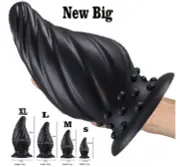 anal dildo dong large ribbed plug anus dildos silicone anal lubricant but 91