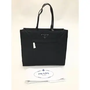 Prada 1BG421 夾棉再生尼龍手提袋托特包 黑色