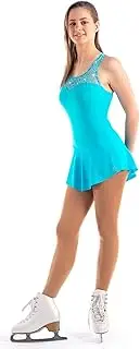 [Sagester] # 137 / Italy Hand-Made/Figure Ice Skating Dress/Swarovski Crystals
