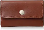 MARGARET HOWELL idea(マーガレット・ハウエル アイデア) Envelope Card Holder, Snap, Brown, Braun, one Size