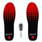 Heated insoles for ski boots with remote control Glovii, size 3-7, 7.5-11.5, GW2