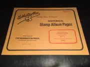 New White Ace Album Supplement Pages U.S. Booklet Panes BP-11 - 1990
