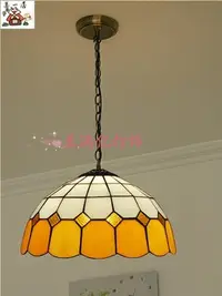 在飛比找Yahoo!奇摩拍賣優惠-【善一居】彩色玻璃創意燈具 吊燈 餐廳燈 書房燈 臥室燈 地