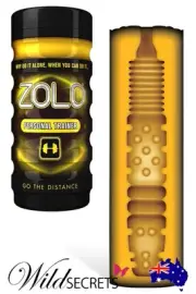 NEW ZOLO Personal Trainer Real Feel Pleasure Cup Masturbator, Wild Secrets