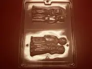 5 INCH BRIDE AND GROOM 3D MOLD- Make Chocolate/Candy/Cake Decorations AT HOME!