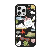 iPhone 16 Pro Max Impact Ring Stand Case MagSafe Compatible Sydney by Megan McKean