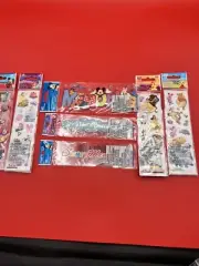DISNEY Mickey Minnie Mouse Donald Duck Goofy Stickers Lot Of 7