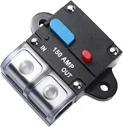 SWOOMEY Manual Reset Circuit Breaker Self Fuse for Car Accessories High Amp Thermal Trip Protection for Electrical Systems Easy Installation for Auto and Speaker Use