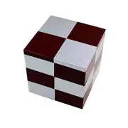 Osaka Choseido Jubako Checkerboard 3 Tier 15cm Yamanaka Lacquer Original Cooler