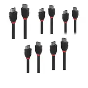 Lindy HDMI High Speed Cable Black Line - 5m