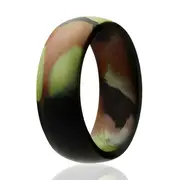 ROQ Silicone Wedding Ring - Camo by ROQ for Men - 11 mm Ring