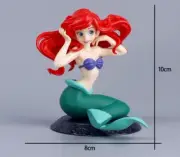 Anime 10cm Little Mermaid Ariel Action Figure Toys Ariel Princess Collection