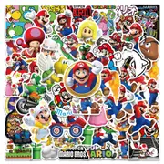 50PC Super Mario Stickers Birthday Party Favors Loot Bag Fillers