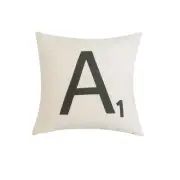 Letter-A1 With Feather Down Insert Pillow