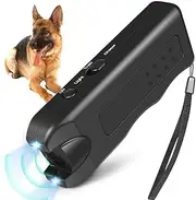 Ultrasonic Dog Repeller,2024 New Dog Bark Deterrent Devices,Black Anti Barking Devices for Dog Chaser Bark Box Sonic Barking Deterrent Devices for Indoor Outdoor Use
