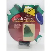 Vintage 2000 Heath Zenith Touch Control Ornament Light Switch Indoor Christmas