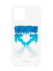 [Off-White] Arrow logo iPhone 12 Pro case One Size White