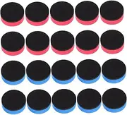 Operitacx 20pcs Dry Erase Erasers Chalkboard Erasers for Whiteboards Glass Surfaces Material for Office Classroom Home Use