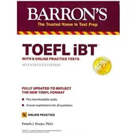 在飛比找樂天市場購物網優惠-TOEFL iBT: with 8 Online Pract