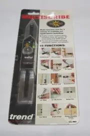 Trend MULTISCRIBE MS/PRO | *NEW* Scriber Compass Level Miter Gauge Depth Square