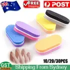 10/20/30PCS Nail File Buffer Block Sanding Sponge Acrylic Nail Art Buffing Block