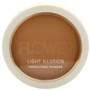 Light Illusion Perfecting Powder - D1 Caramel by Flower Beauty for Women - 0.28 oz Powder
