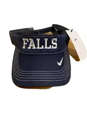 NEW Nike Dri-FIT Team Visor Adjustable Golf Visor Hat CapNavy White Swoosh