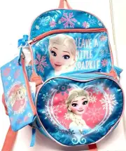 Frozen Backpack Kids multipurpose character backpack (Frozen 5 set for Girl)