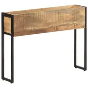 Planter 90x20x68 cm Rough Mango Wood vidaXL
