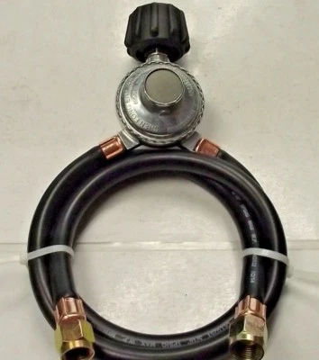 Worthington 330800 Side Burner Standard Propane Regulator W/Hose