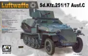 AFV35118 1:35 AFV Club Sd.Kfz. 251/17 Ausf. C Luftwaffe Version