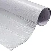 XhuangTech One Way Privacy Window Film,Perforated Vinyl Window Film,Self Adhesive Dotted Perforated Mesh Window Vinyl Privacy Film for Car and Home