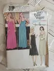 Vogue Sewing Pattern 1530 Stan Herman Vintage Evening Dresses Size 14 Uncut