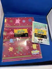 Culturefly SpongeBob bikini bottom box holiday greeting cards set of 2 Wrapping