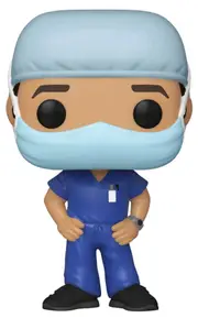 Pop! Heroes - Front Line Worker Male #1 (Purple) Pop! Vinyl
