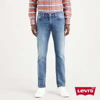 在飛比找Yahoo奇摩購物中心優惠-Levis 男款 511低腰修身窄管牛仔褲 / 精工深藍刷白