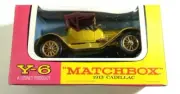 Matchbox LESNEY Models of Yesteryear Y-6 1913 CADILLAC IN ORIGINAL BOX