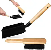 BESPORTBLE Ash Removal Shovel Set Grout Brush Kit for and Stove Long Lasting Wood Handle