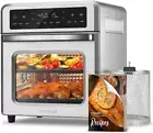 11-In-1 Air Fryer Oven , 13Qt Small Footprint Airfryer Combo with Rotisserie