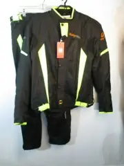 Riding Tribe Racing Black Motorcycle Motocross Pants Coat Set - 40 x 31